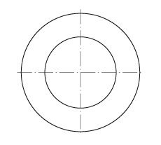 推力墊圈 EGW10-E40, 推力墊圈，免維護，帶鋼襯