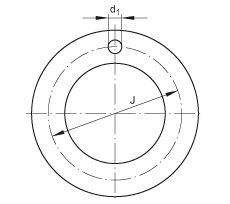 推力墊圈 EGW62-E40-B, 推力墊圈，免維護(hù)，帶銅襯