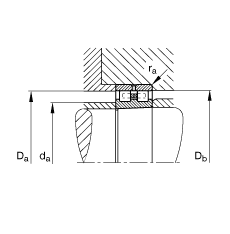 圓柱滾子軸承 NN3020-AS-K-M-SP, 根據(jù) DIN 5412-4 標(biāo)準(zhǔn)的主要尺寸, 非定位軸承, 雙列，帶錐孔，錐度 1:12 ，可分離, 帶保持架，減小的徑向內(nèi)部游隙，限制公差